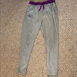 girls under armor joggers